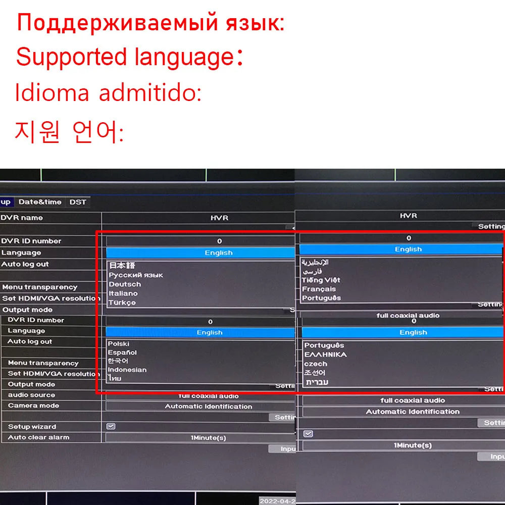 DVR Hybrid Security System