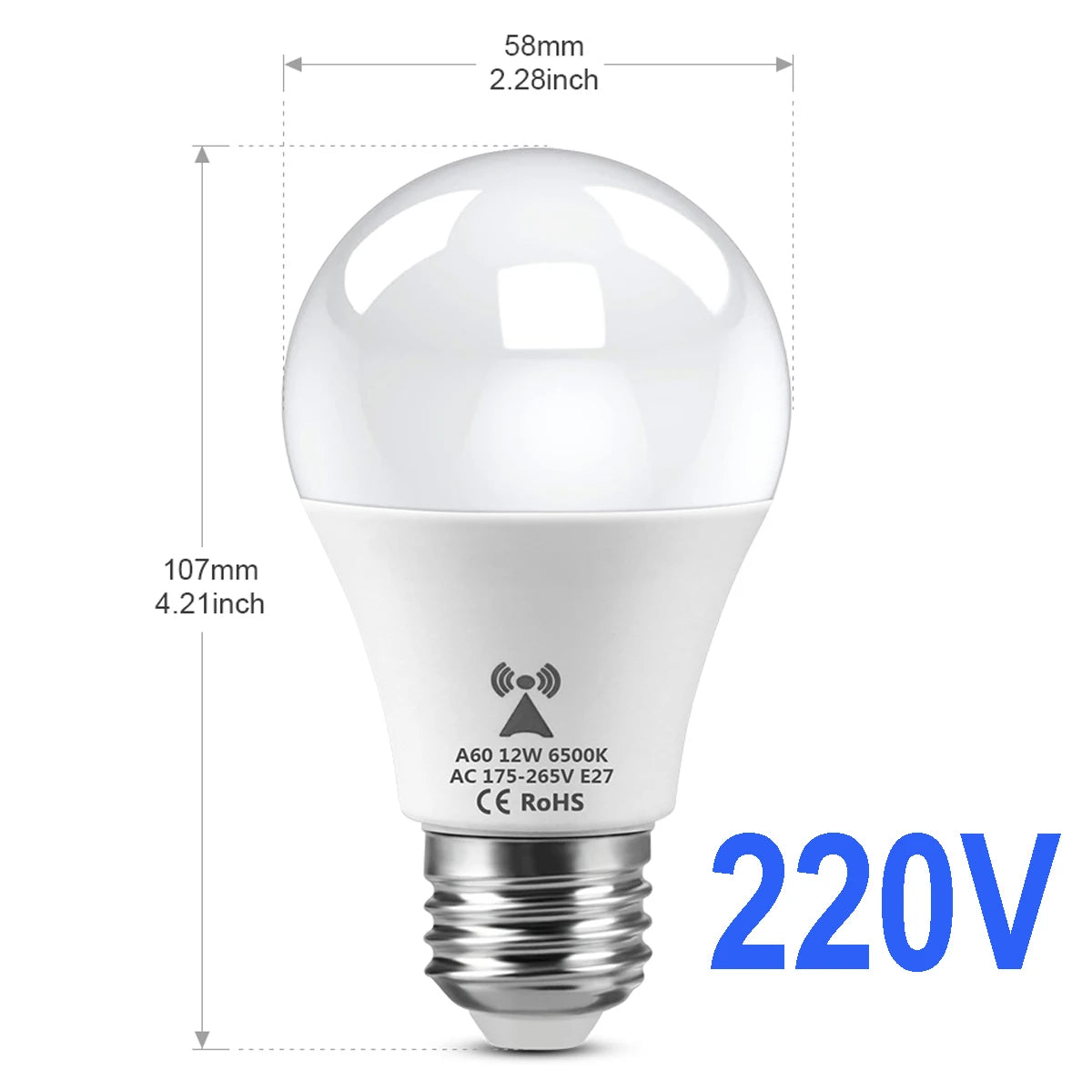 12W LED Light Bulb