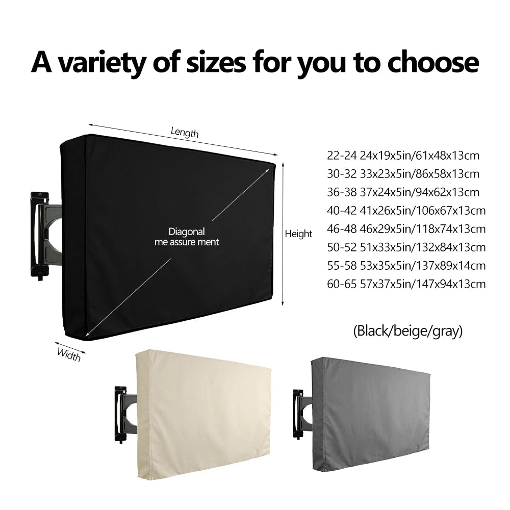 Flat Screen TV Dust Cover