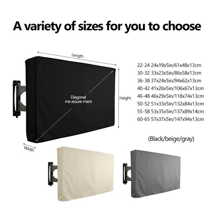 Flat Screen TV Dust Cover