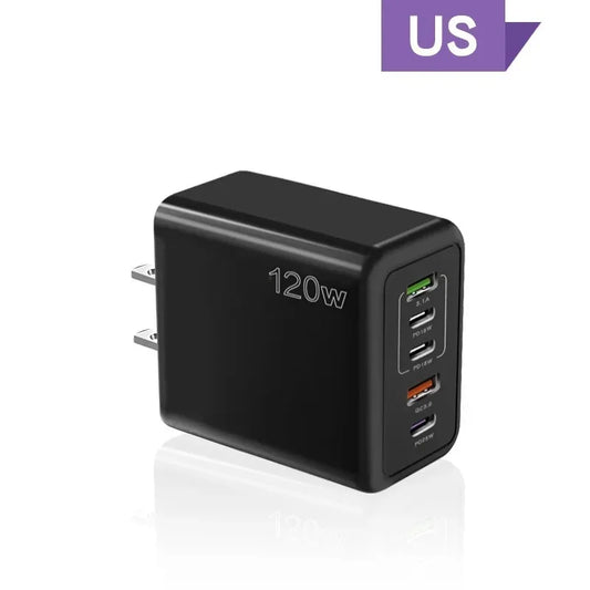 120W USB Fast Phone Charger