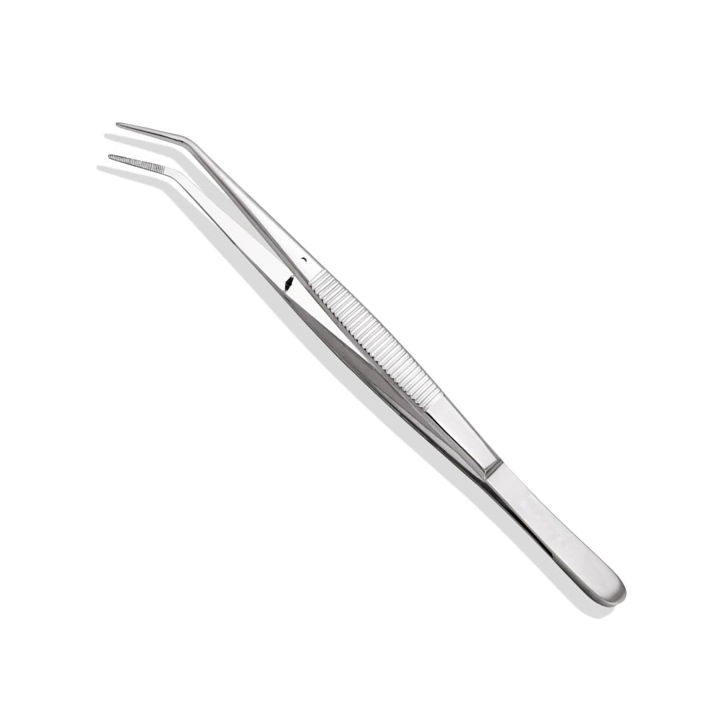 Cotton Pliers Angled Instrument